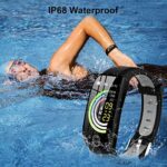 Tipmant Fitness Armband mit Pulsmesser Blutdruckmessung Smartwatch Fitness Tracker Wasserdicht IP68 Fitness Uhr – Bild 7