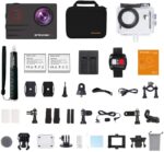 Apexcam Pro Action Cam 4K 20MP Sportkamera Anti-Shake – Bild 8