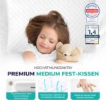 ZenPur Memory Schaum Schlaf Kissen – Bild 3