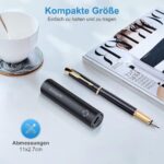 Mini Powerbank EnergyQC USB C 5000mAh Kompakter Slim Externer Akku mit 2.4A Output Kleines Tragbares Ladegerät für iPhone, Huawei, Samsung, Xiaomi und Andere Smartphones – Bild 7