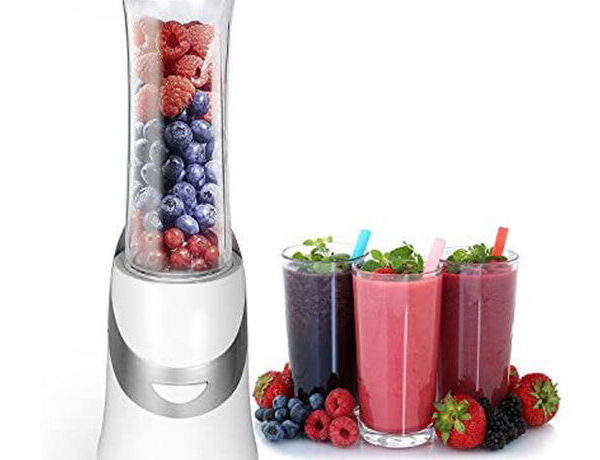 OZAVO Standmixer, Smoothie Maker, Blender 350W, BPA frei, 600ml