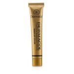 Dermacol Deckendes Make-up Cover für Gesicht und Hals, Wasserfeste Foundation mit LSF 30 für einen makellosen
