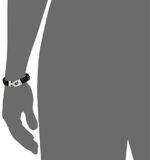 Tommy Hilfiger Herren-Armband Edelstahl 20.5 cm – Bild 2