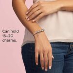 Pandora Moments Schlangen-Gliederarmband mit Herz-Verschluss – Bild 6