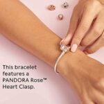 Pandora Moments Schlangen-Gliederarmband mit Herz-Verschluss – Bild 4