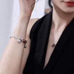 LaMenars Damen 12 Konstellationen Sternzeichen Stern Bead Charms 925 Sterling Silber Anhänger für Pandora, Chamilia  European Charm Armbänder  Halsketten – Bild 4