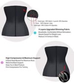 YIANNA Korsett Damen Waist Trainer Corset – Bild 5