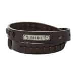 Fossil Herren Schmuck aus Leder VINTAGE CASUAL JF87354040