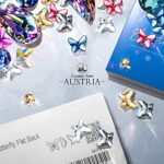 ANGEL NINA Silber Damen Ohrringe Schmetterlings Ohrstecker Mädchen 925 Sterling Silber aus Österreich Schmetterlings Ohrringe Damen für Muttertags – Bild 4