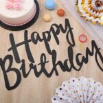 Geburtstagsbanner Schriftzug hellomagic Happy Birthday – Bild 3