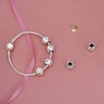 LaMenars Damen 12 Konstellationen Sternzeichen Stern Bead Charms 925 Sterling Silber Anhänger für Pandora, Chamilia  European Charm Armbänder  Halsketten – Bild 2