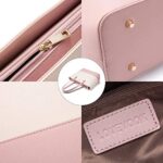 LOVEVOOK Damen Shopper Leder Handtasche Gross Schultertasche - Set – Bild 6