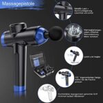 MILcea Massagepistole, Massagegerät Muscle Massage Gun Elektrisch Handmassagegerät, Muskel Massagepistole – Bild 7