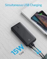 Anker 325 Powerbank, 20000mAh externer Akku PowerIQ Technologie USB-C Port, enorme Energiedichte, kompatibel mit iPhone, Samsung Galaxy, iPad und mehr – Bild 5