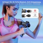 MILcea Massagepistole, Massagegerät Muscle Massage Gun Elektrisch Handmassagegerät, Muskel Massagepistole – Bild 6
