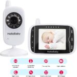 HelloBaby Babyphone mit Kamera – Nachtsicht, VOX & 2-Wege-Audio ohne WLAN – Bild 3