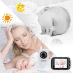 HelloBaby Babyphone mit Kamera – Nachtsicht, VOX & 2-Wege-Audio ohne WLAN – Bild 4