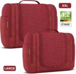 Kulturbeutel [Design 2024] - Kosmetiktasche zum Aufhängen für Damen, Herren & Kinder