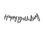 Geburtstagsbanner Schriftzug hellomagic Happy Birthday
