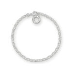THOMAS SABO Damen Charm-Armband Classic Charm Club 925 Sterling Silber X0163-001-12