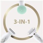 Braun Silk-épil 9 Flex 9020 – Epilierer für Frauen mit flexiblem Kopf für eine einfachere Haarentfernung – Bild 4
