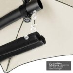 KESSER® - Schwebeliege mit Sonnenschirm, Hängeliege – Bild 5