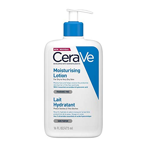 CeraVe – Feuchtigkeitslotion für trockene Haut (473 ml)