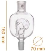 DILAW® Shisha Molassefänger Totenkopf Bunt, Wasserpfeife, Vorkühler Aufsatz Skull Wasserpfeife – Bild 4