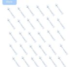 Nasenwachs sticks, Anself 10Pcs/Pack 2-in-1 Nasenhaarentferner
