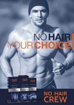 NO HAIR CREW Premium Enthaarungscreme für den Intimbereich - für Männer, 100 ml – Bild 8