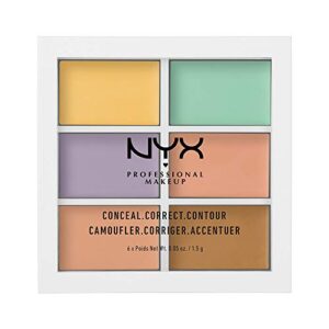 NYX Professional Makeup Bestseller Kit, Color Correcting Palette, Makeup Finishing Powder, Setting Spray, 3-teiliges