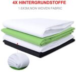 HAKUTATZ® Profi Fotostudio Set - Hintergrundsystem – Bild 5