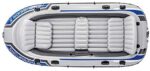 Intex Excursion 5 Set Schlauchboot - 366 x 168 x 43 cm - 4-teilig - Grau / Blau – Bild 2