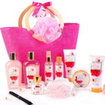 Bad Geschenkset für Frauen | Kirschblüte Inklusive Schaumbad