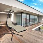 KESSER® - Schwebeliege mit Sonnenschirm, Hängeliege – Bild 2