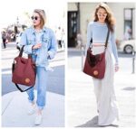 JANSBEN Damen Canvas Handtasche Schultertasche Casual Multifunktionale – Bild 7