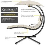 KESSER® - Schwebeliege mit Sonnenschirm, Hängeliege – Bild 3
