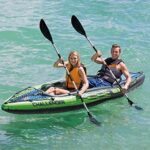 Intex Challenger K2 Schlauchboot - Aufblasbares Kajak - 351 X 76 X 38 cm - 3-teilig – Bild 3