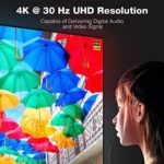 4K DisplayPort auf HDMI Kabel 1.8m , DP für HDMI – Bild 3