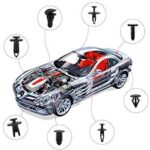 Uolor 456 Stücke Auto Befestigung Clips Universal Türverkleidung – Bild 3