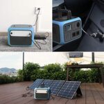 POWEROAK 500wh mobiler energiespeicher solar generator – Bild 9