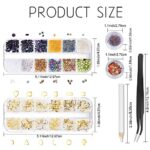 Nail Art Dekoration Zubehör Set, FANDAMEI – Bild 6