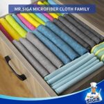 MR.SIGA Mikrofaser-Reinigungstücher Lappen Putztücher Fenster Tücher – Bild 6