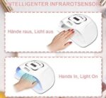 150W Nageltrockner, UV LED Nagellampe – Bild 5