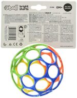 Bright Starts, Oball Classic, flexibler und leicht zu handhabender Ball, sensorisches Aktivitätsspielzeug für Kinder aller Altersstufen – Bild 3