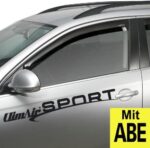 ClimAir CLS0033277D Windabweiser Schwarz passend für T5 2003-2015 & T6 2015 – Bild 2