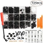 Uolor 456 Stücke Auto Befestigung Clips Universal Türverkleidung