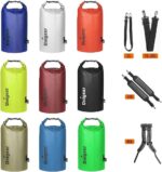 wasserdichter Beutel Rucksack, wasserdichte Taschen Seesack Packsack mit Handytasche und Gurte