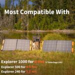 Jackery Faltbares Solarpanel SolarSaga 100 - Solarmodul – Bild 3