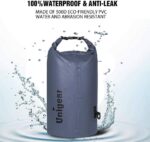 wasserdichter Beutel Rucksack, wasserdichte Taschen Seesack Packsack mit Handytasche und Gurte